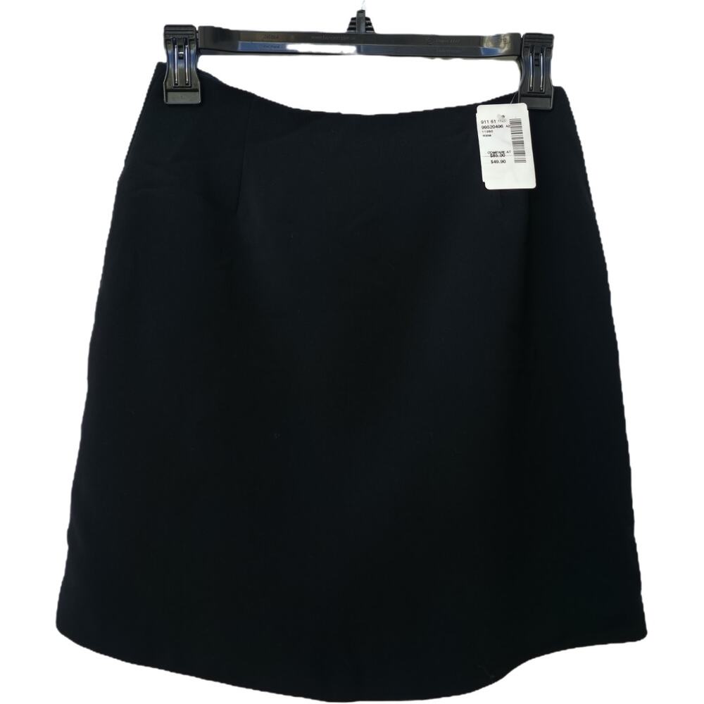 Catalyst Skirt New York Sz 2 Vintage Black Mini  Pencil Skirt NWT
